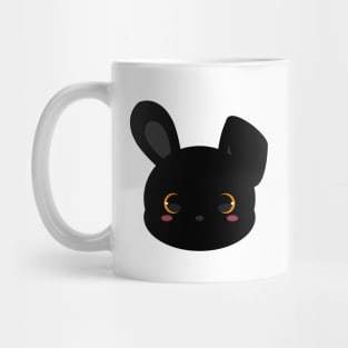 Cute Black Rabbit Mug